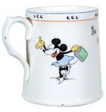 MICKEY AND MINNIE MOUSE RARE  AND EXCEPTIONAL PARAGON CHINA MUG.