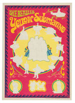 THE BEATLES “YELLOW SUBMARINE POSTER PUT-ONS” IN BOX.