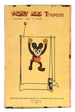 "MICKEY MOUSE TRAPEZE" BOXED WIND-UP TOY.