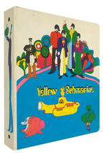 THE BEATLES “YELLOW SUBMARINE” THREE RING BINDER.