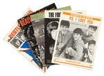 “THE BEATLES” MOVIE PROGRAMS/SHEET MUSIC/SONGBOOK LOT.