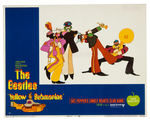 “THE BEATLES YELLOW SUBMARINE” ORIGINAL 1968 RELEASE LOBBY CARD TRIO.