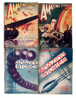 “AMAZING STORIES” SCIENCE FICTION PULP LOT.