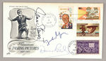 “IT’S A WONDERFUL LIFE”  CAST SIGNED FIRST DAY COVER.