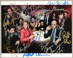 "THE SOPRANOS" CAST SIGNED PHOTO.