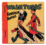 1489   “WASH TUBBS’ FOREIGN TRAVELS” TARZAN ICE CREAM PREMIUM BOOK.