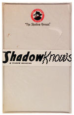 "THE SHADOW" RARE STATIONARY PACK.