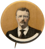 ROOSEVELT BUTTON MAKER SAMPLE WITH BLANK PANEL.