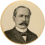PARKER RARE LARGE 1904 PORTRAIT BUTTON.