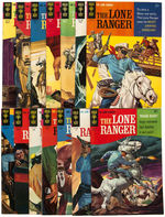 "THE LONE RANGER" COMIC RUN ISSUES #1-16 FROM 1964-1969.