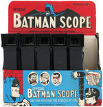 "OFFICIAL BATMAN SCOPE" BOXED STORE DISPLAY.