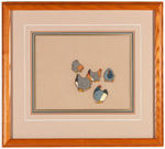 “FARMYARD SYMPHONY” FRAMED ANIMATION CELS PAIR.