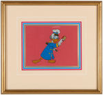 LUDWIG VON DRAKE TV CARTOONS FRAMED ANIMATION CELS PAIR.