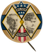 "WILSON/PERSHING" GRAPHIC JUGATE BUTTON.