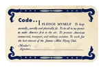 "JIMMIE ALLEN FLYING CLUB" MEMBERSHIP CARD.