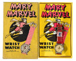 "MARY MARVEL" BOXED WATCH.