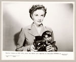 "ADVENTURES OF SUPERMAN" EIGHT TV STUDIO ISSUED VINTAGE PUBLICITY STILLS.