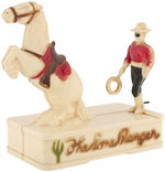 "THE LONE RANGER ACTION BANK" MECHANICAL BANK.