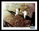 APOLLO 11 ASTRONAUT TRIO SIGNED CARD.