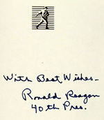 "RONALD REAGAN" SIGNED AUTOBIOGRAPHY.