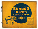 “SUNOCO COMPLETE LUBRICATION” 1933 SERVICE STATION MECHANIC INSTRUCTION BOOK.