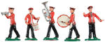 "THE SALVATION ARMY MINIATURE BANDSMEN" HAND PAINTED BOXED SET.