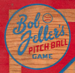 BOB FELLER'S PITCH BALL GAME.