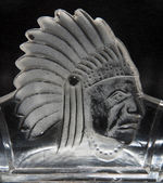 1948 CLEVELAND INDIANS WORLD CHAMPIONS ARROWHEAD ASHTRAY.