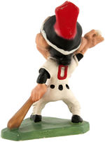 CLEVELAND INDIANS MAZZOLINI "CHIEF WAHOO" STATUE.