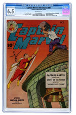 "CAPTAIN MARVEL ADVENTURES" CGC PAIR.