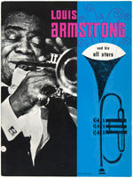 LOUIS ARMSTRONG SIGNED PROGRAM.