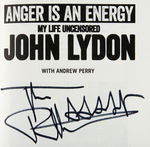 OZZY OSBOURNE & JOHN "JOHNNY ROTTEN" LYDON OF THE SEX PISTOLS SIGNED BOOK PAIR.