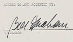 BILL GRAHAM SIGNED CONTRACT FOR FRANK ZAPPA AND THE MOTHERS OF INVENTION.