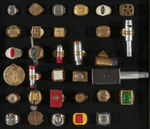 RADIO & EARLY TV 1930s TO 1950s PREMIUM RING COLLECTION.