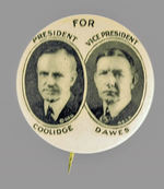 COOLIDGE AND DAWES CLASSIC JUGATE.