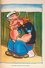 "POPEYE AND HIS FRIENDS" HARDCOVER BOOK WITH DUSTJACKET.