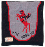 "ROY ROGERS" SALESMAN'S SAMPLE SWEATER PANEL.