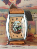 "DALE EVANS WRISTWATCH" WITH STANDEE AND CRYSTAL CASE.