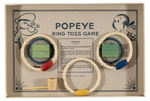 "POPEYE RING TOSS" BOXED GAME PAIR.