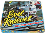 "EVEL KNIEVEL" TOPPS 1974 NEAR FULL GUM CARD DISPLAY BOX.
