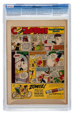 "LEADING COMICS" CGC TRIO.