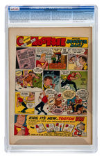 "LEADING COMICS" CGC TRIO.