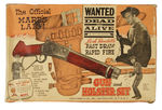 "THE OFFICIAL MARE'S LAIG!/WANTED DEAD OR ALIVE GUN AND HOLSTER SET."