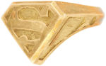 "SUPERMAN" FX LIMITED EDITION RING PAIR.