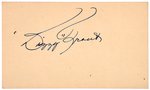 DETROIT TIGERS PITCHER DIZZY TROUT SIGNED 1948 POSTCARD.