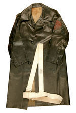 RARE LONE RANGER RAINCOAT WITH HOOD & AD.