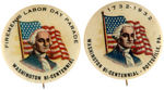 GEORGE WASHINGTON SCARCE DESIGN WITH FOUR DIFFERENT IMPRINTS.