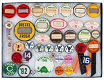 SCHOOL AND COLLEGE GRADUATION AND REUNION HUGE COLLECTION OF 95 BUTTONS PLUS WATCH FOB.