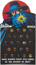 "THE SHADOW RINGS" COMPLETE STORE DISPLAY.