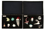 "THE NIGHTMARE BEFORE CHRISTMAS" LIMITED EDITION BOXED CHARACTER HEADS.